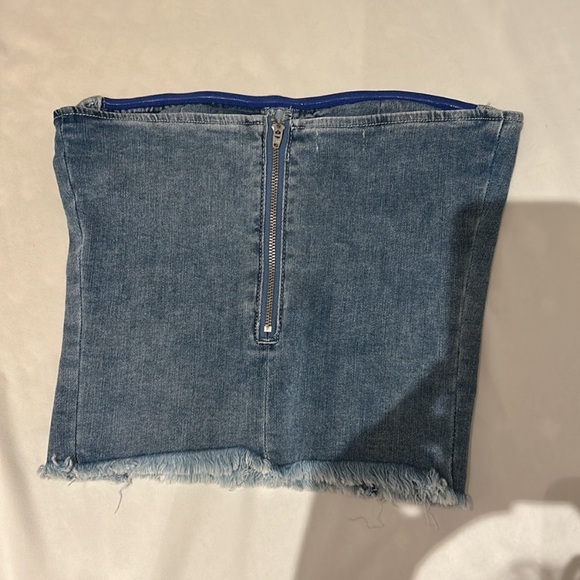 Revolve- Superdown Jean strapless corset top - Picture 3 of 3